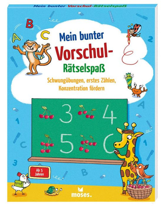 Moses Mein bunter Vorschul-Rätselspaß