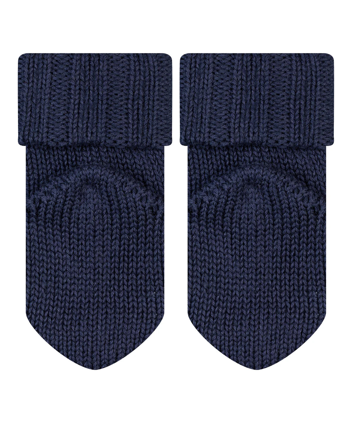 Falke kuschelige Merino-Baumwoll Söckchen dunkelblau