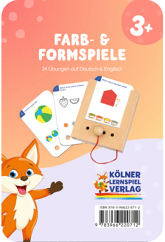 Kölner Lernspielverlag -  Farb- und Formspiele 3+