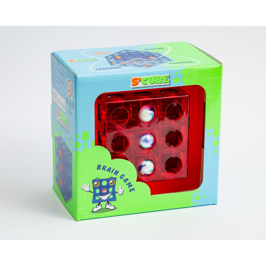 SCube Labyrinth Cube Beginner - rot