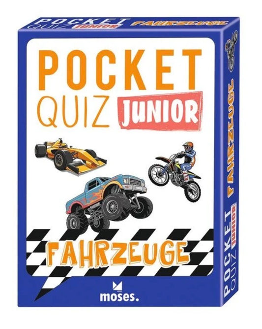 Moses Pocket Quiz Junior Quiz Fahrzeuge