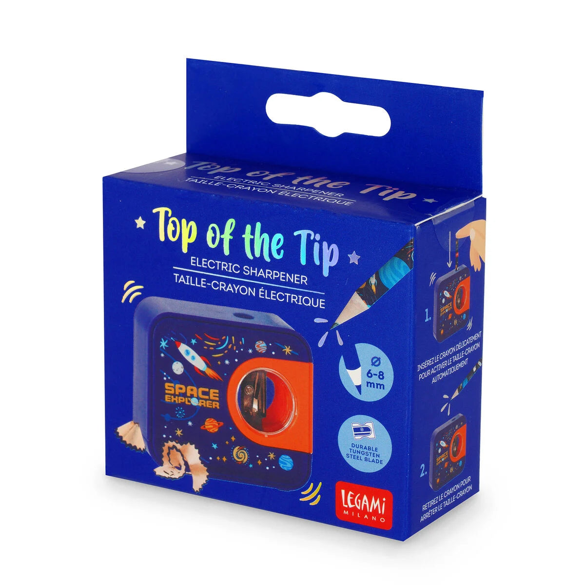 Legami - Elektrischer Anspitzer - Top of the Tip -