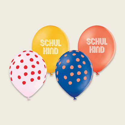 Ava&Yves 12 Ballons Schulkind