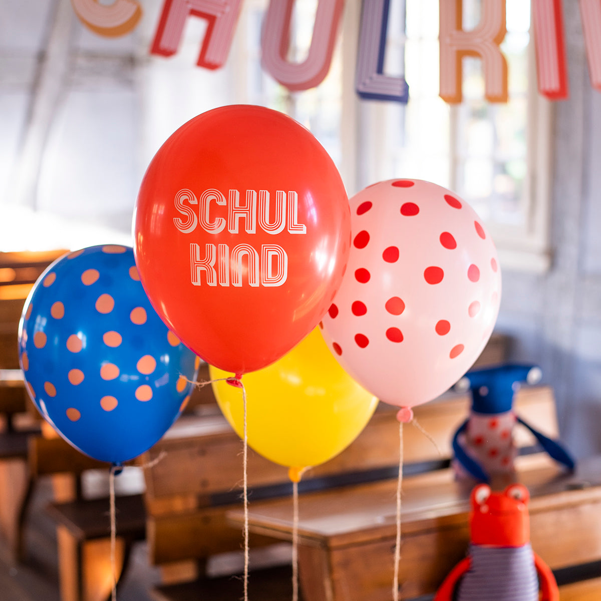 Ava&Yves 12 Ballons Schulkind