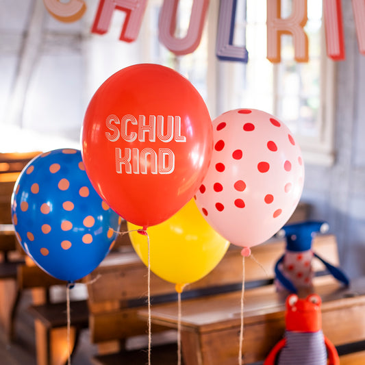 Ava&Yves 12 Ballons Schulkind