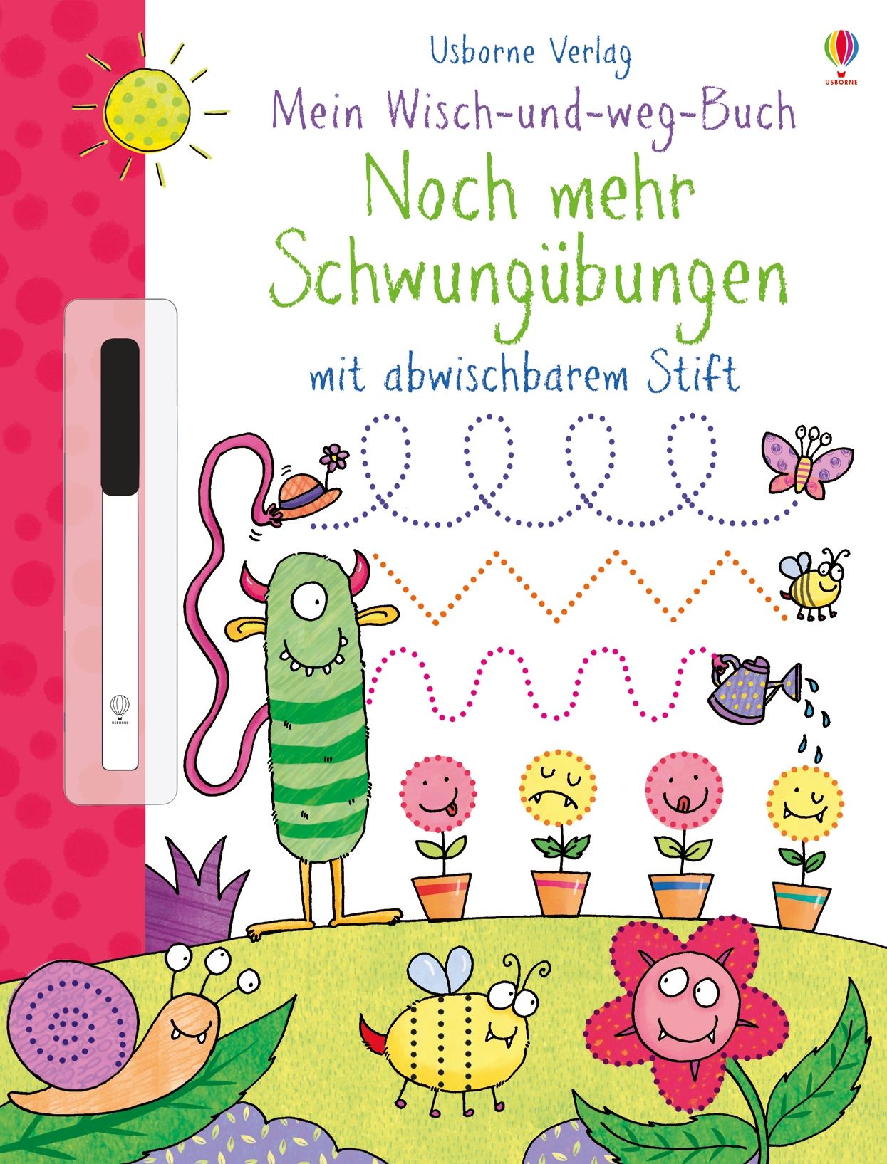 Usborne Wisch- und Weg Bücher Koffer - Die Welt der Buchstaben
