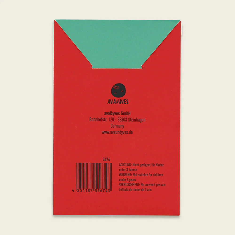 Ava&Yves Perlen Mix 30g rot mint