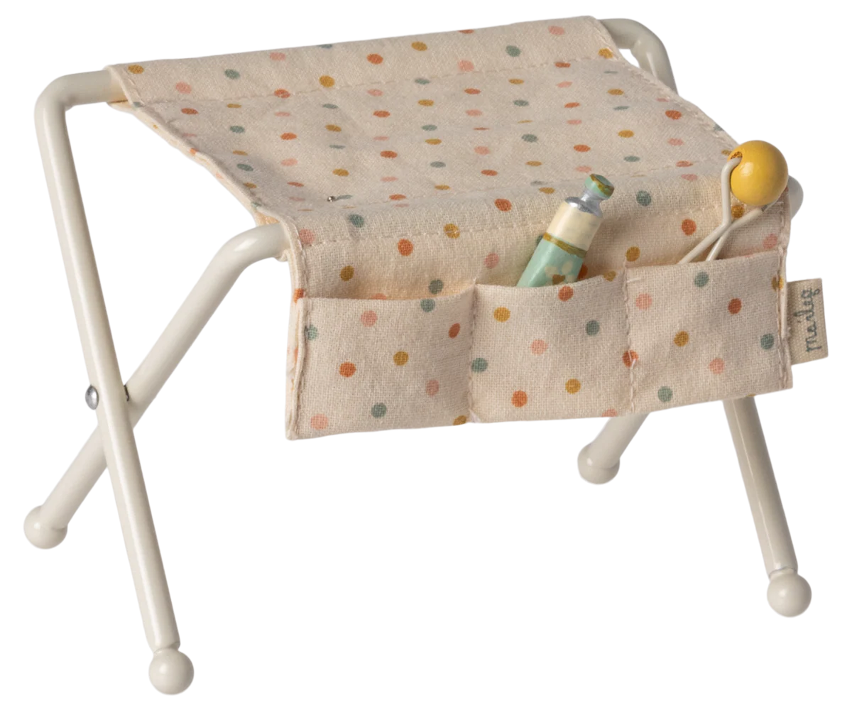 Maileg - Wickeltisch Babymaus - Weiß
