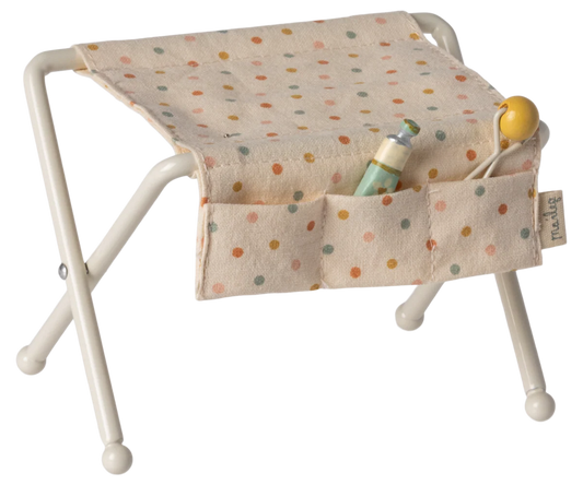Maileg - Wickeltisch Babymaus - Weiß