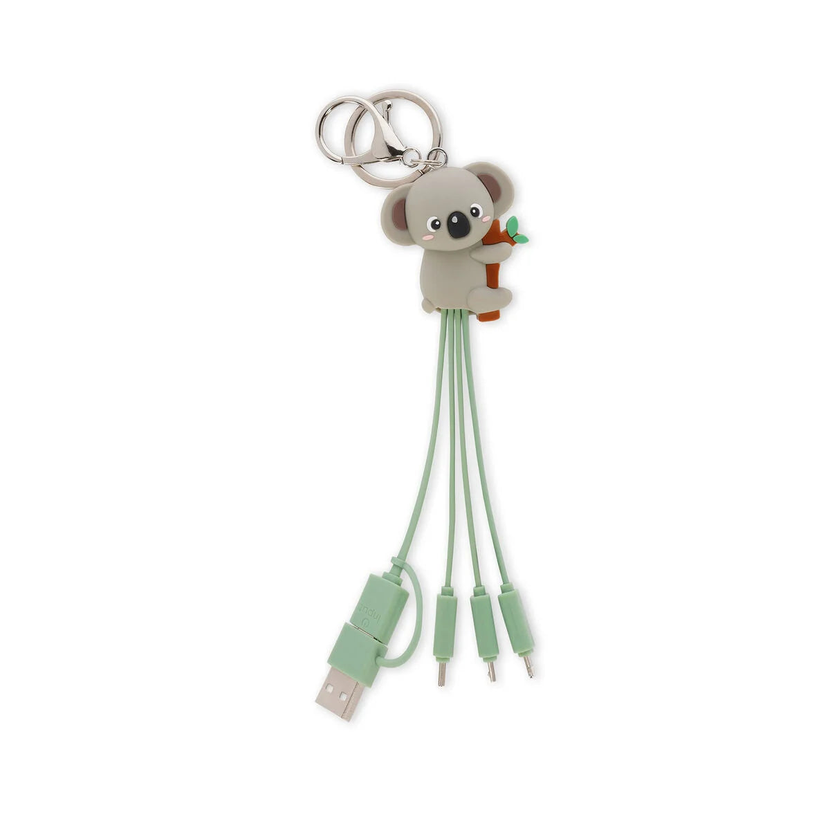 6-in-1-Ladekabel mit Schlüsselanhänger Rainbow - Link Up