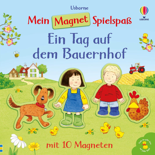 Usborne Mein Magnet Spielspaß - Eim Tag auf dem Bauernhof