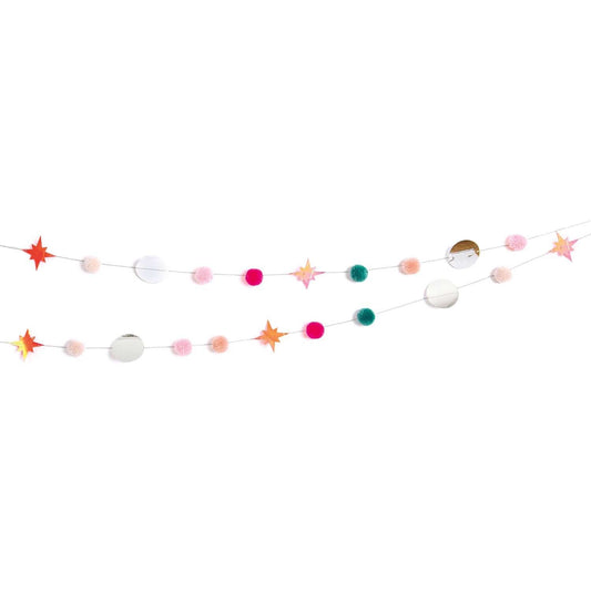 Rico Design Garnpompon Girlande ca. 2,2m