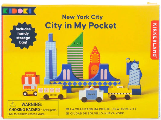 Kikkerland New York Bausteine zum mitnehmen