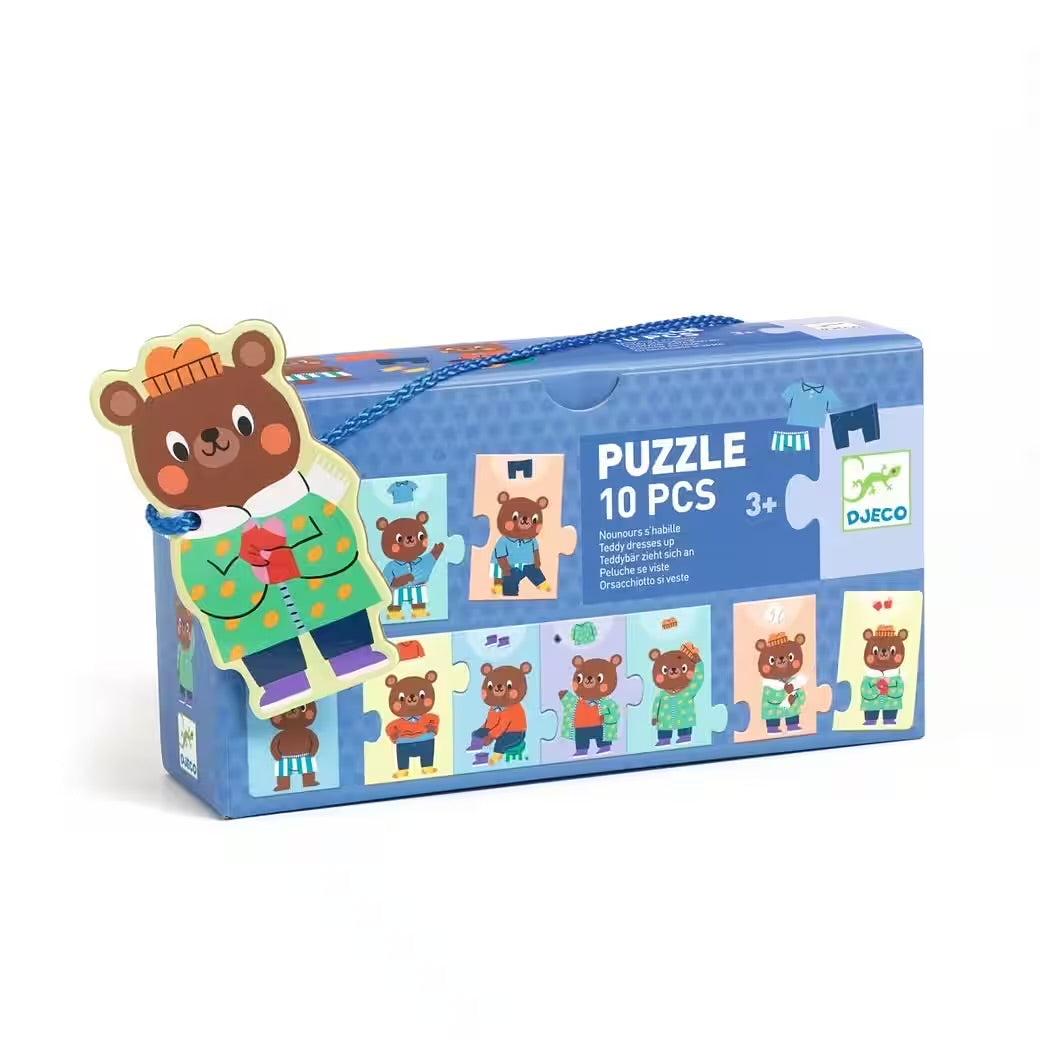 Djeco Duo Puzzle Anziehen