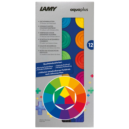 LAMY Deckfarbkasten aquaplus 12er