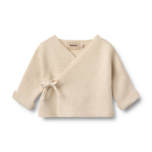 Wheat Knit Wraparound L/S Siva