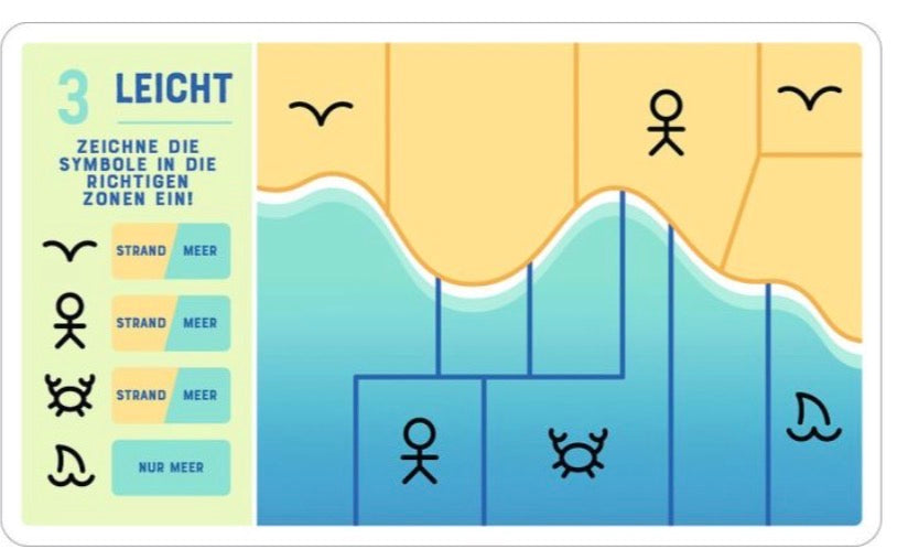 Moses Life is better at the Beach Logikrätsel
