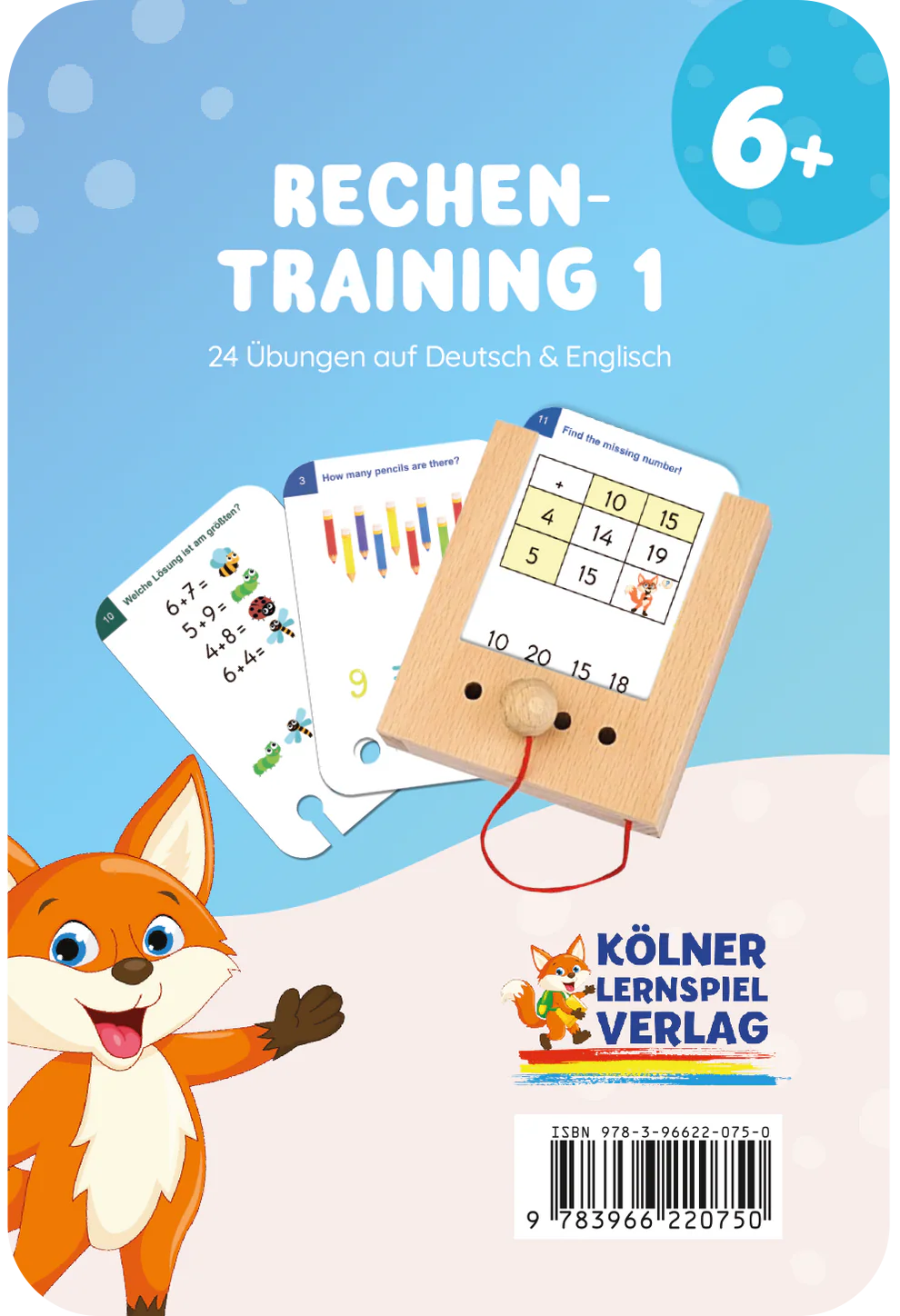 Kölner Lernspielverlag - Rechentraining eins 6+