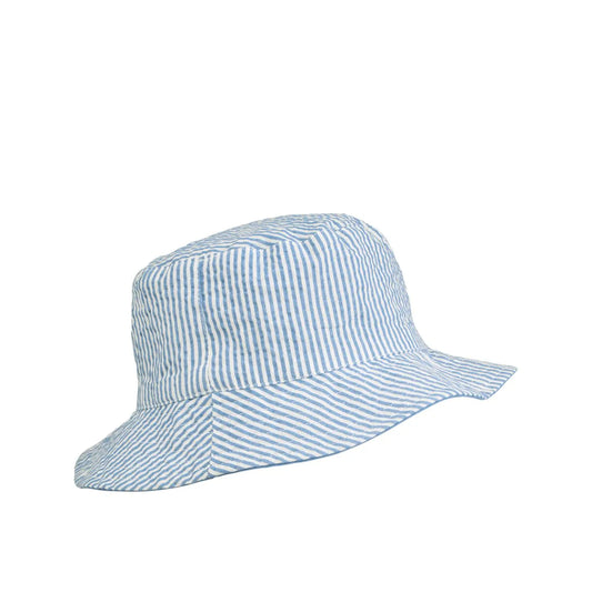 Liewood Damon Reversible Hat  Riverside / Creme de la Creme