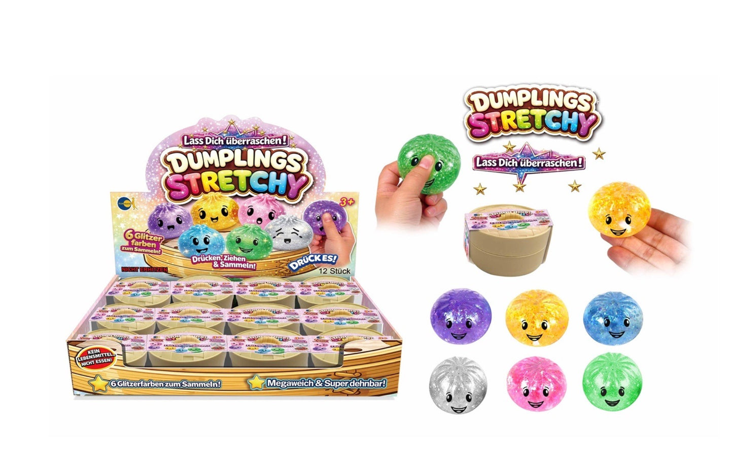 Fun trading: Mystery Strechy Dumpling Maltose -5cm