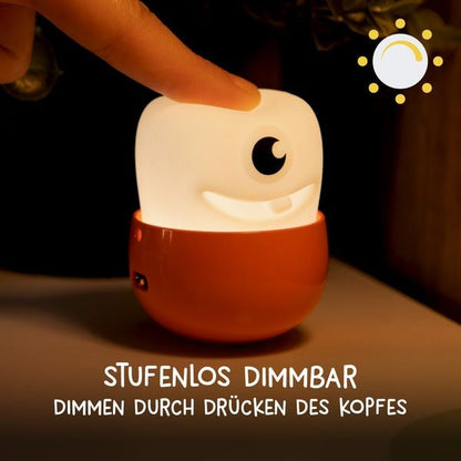 Eggys Mystery Lights Serie 2 Monster Akku Nachtlicht Blindbox mit Anhänger