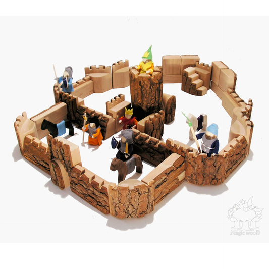 Magic Wood Burg Camelot Holz
