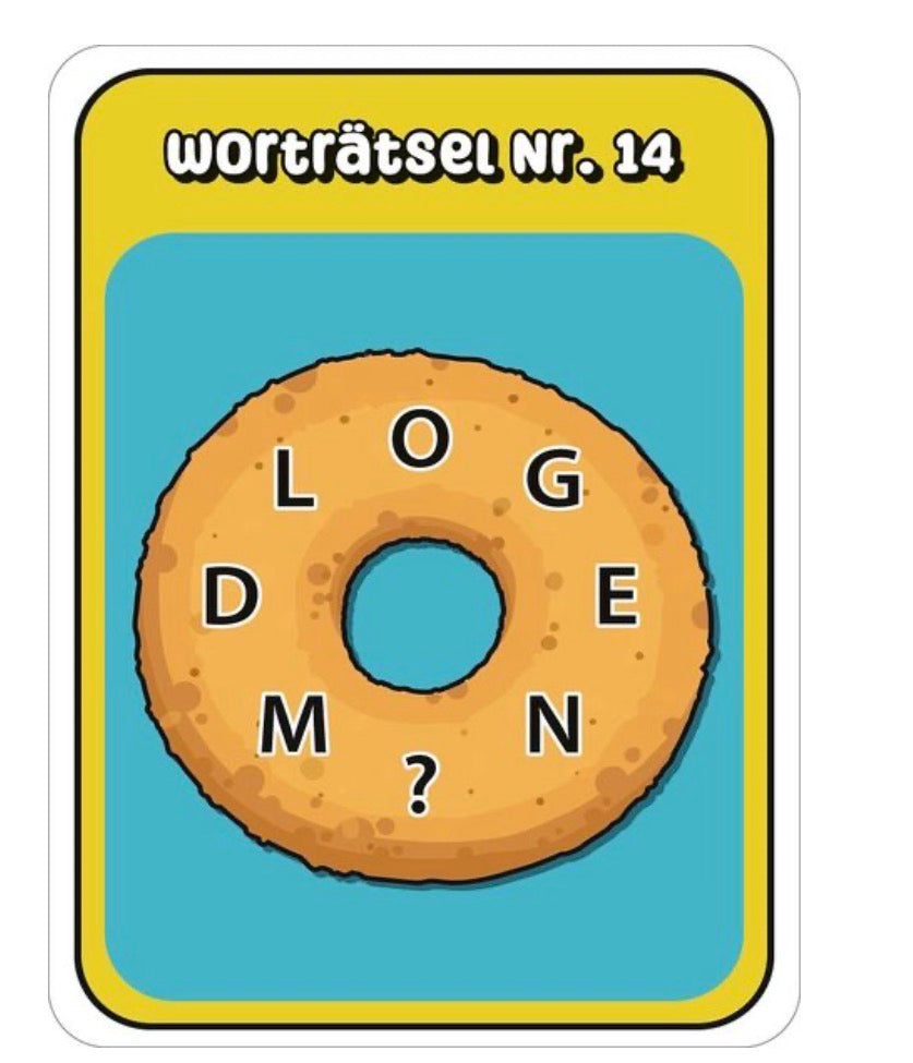 Moses Rätsel Snacks Wörter suchen