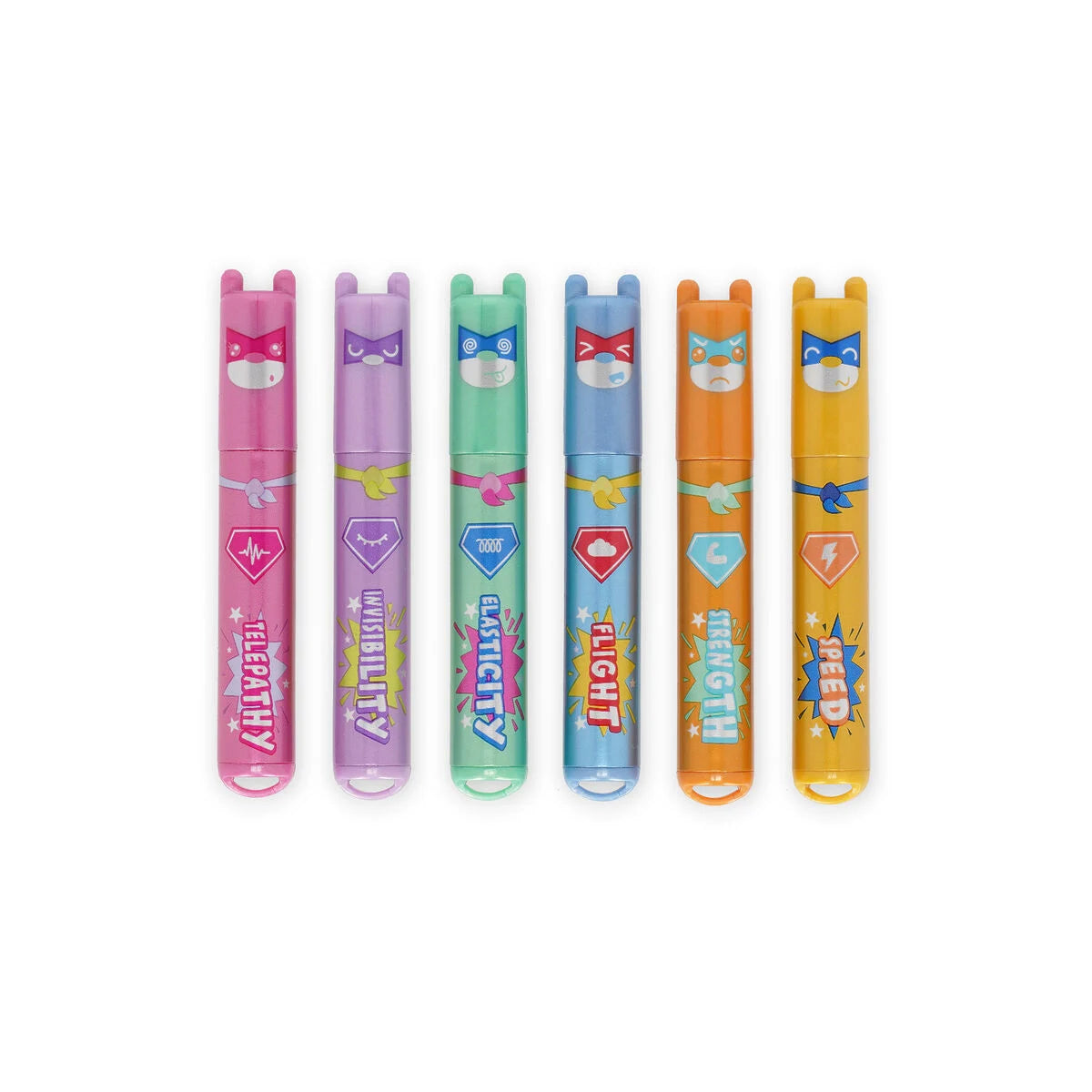 Legami 6 Mini Textmarker Teddy‘s Superpower