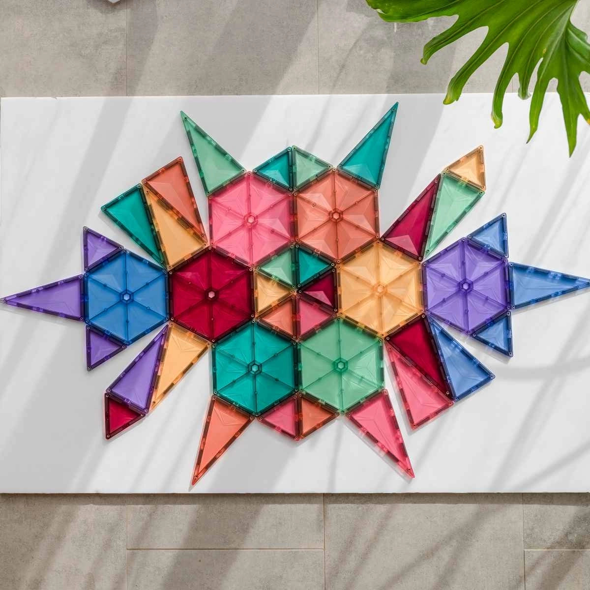 Connetix Magnetbausteine Pastel Geometry Pack - 40 Teile