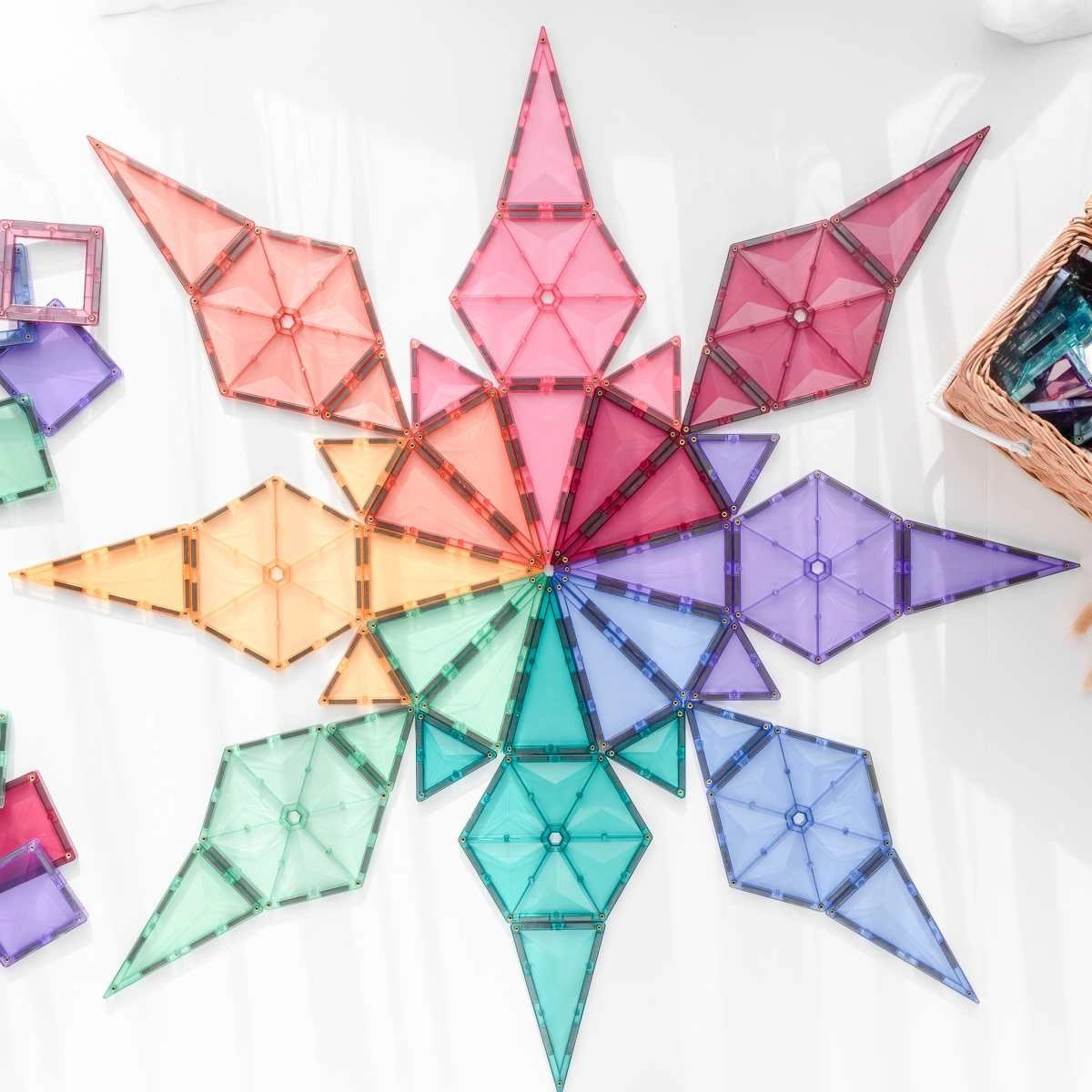 Connetix Magnetbausteine Pastel Geometry Pack - 40 Teile
