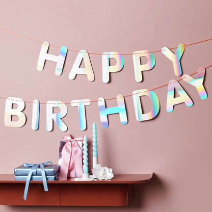 Rico Design Paper Poetry Girlande Happy Birthday