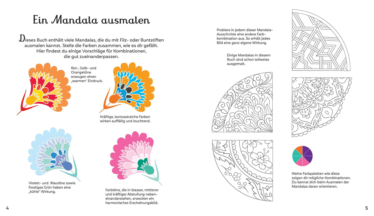 Usborne Mandalas zum Ausmalen