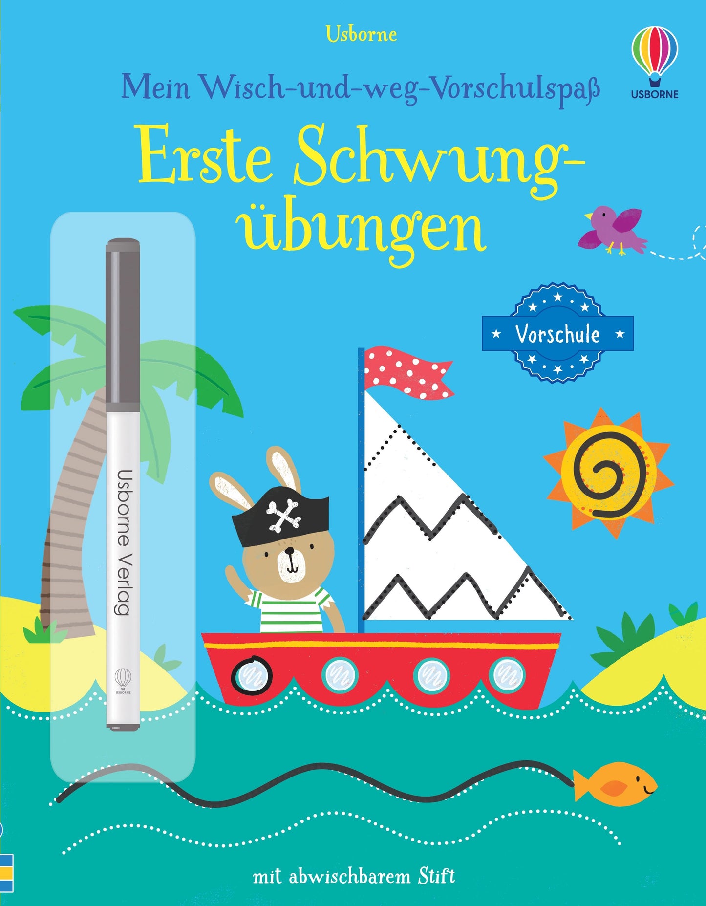 Usborne Wisch- und Weg Bücher Koffer - Die Welt der Buchstaben