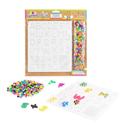 ABC CHAMPIONS Bügelperlen Lernspaß Set Buchstaben & Zahlen