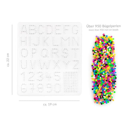 ABC CHAMPIONS Bügelperlen Lernspaß Set Buchstaben & Zahlen
