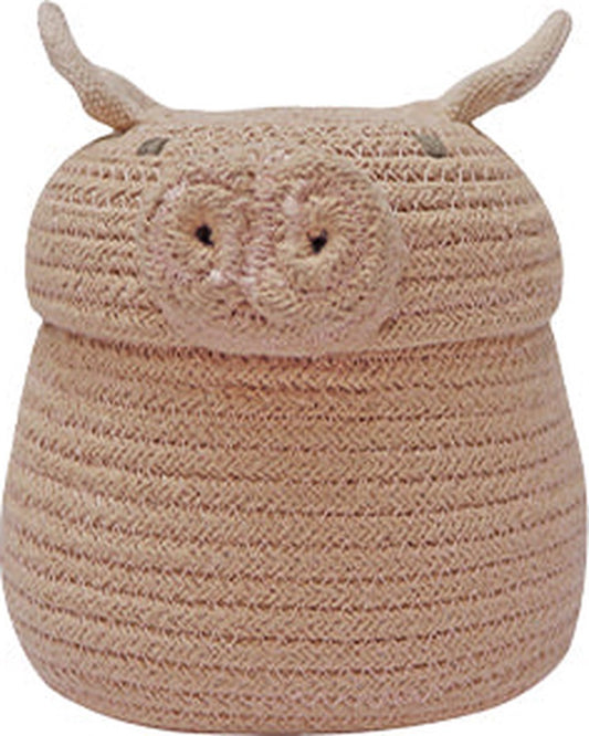Lorena Canals Basket Peggy the Pig