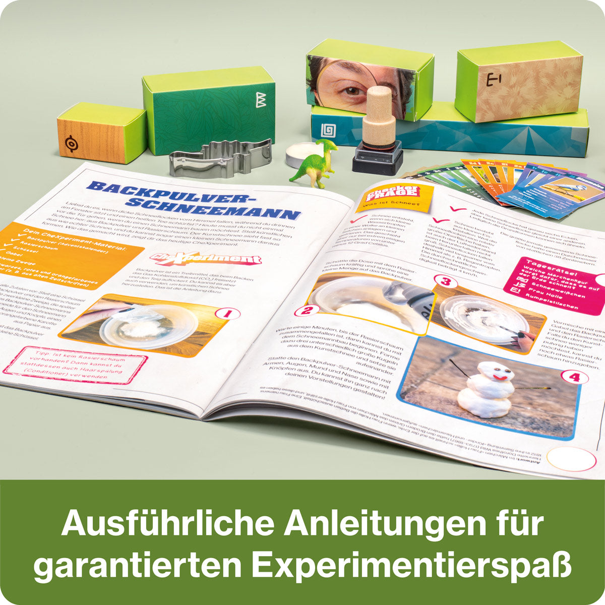 CheXperiment Adventskalender - Forsche und entdecke mit Checker Tobi