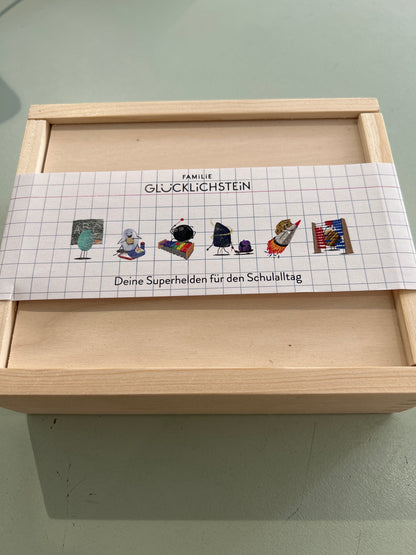 Familie Glücklichstein - Deine Superhelden für den Schulalltag