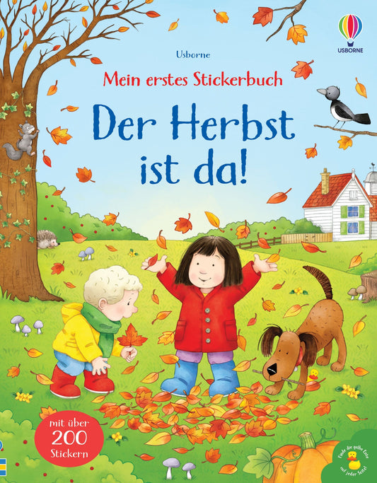 Usborne Mein erstes Stickerbuch Der Herbst ist da!