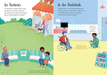 Usborne Mein Immer-wieder-Stickerbuch: Meine liebsten Hunde 3+