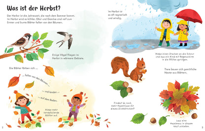 Usborne mein erstes Stickerbuch Bunter Herbst