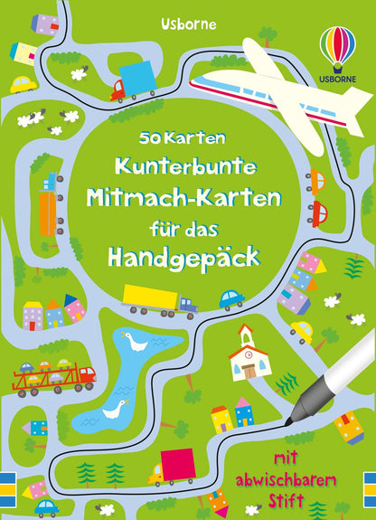 Usborne 50 Karten: Kunterbunte Mitmach-Karten für das Handgepäck 6+