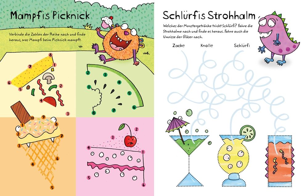 Usborne Mein Wisch-und-weg-Buch: Noch mehr Schwungübungen