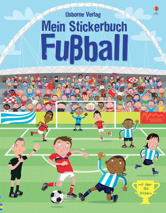 Usborne Mein Stickerbuch: Fußball 5+