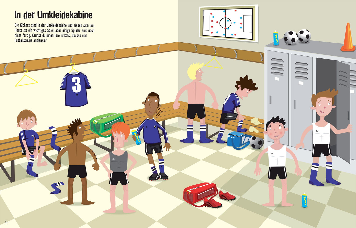Usborne Mein Stickerbuch: Fußball 5+
