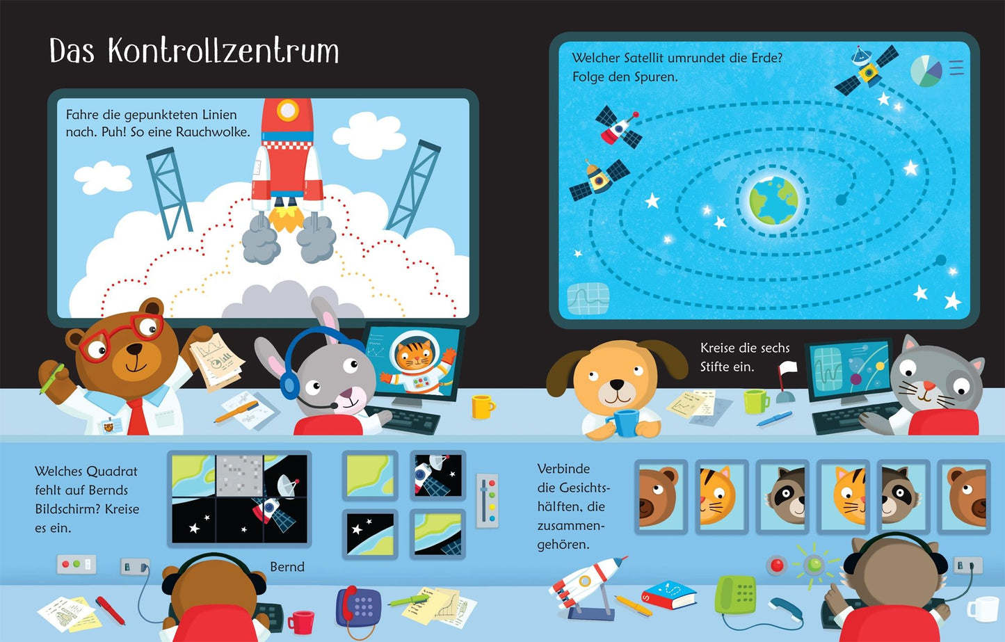 Usborne Mein wisch und weg Buch Im Weltraum