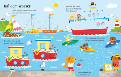 Usborne mein wisch und weg Buch Auf Reisen