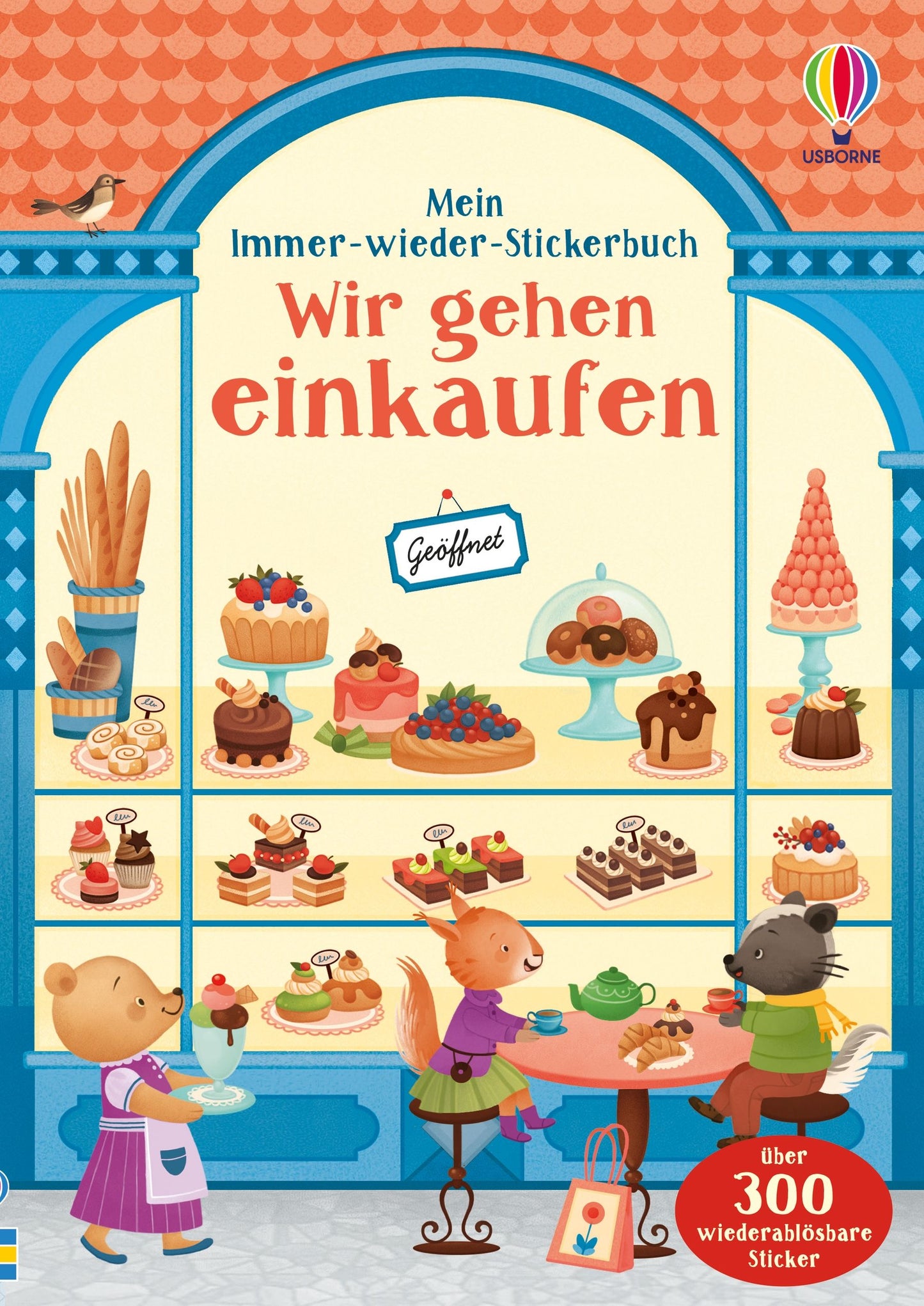 Usborne - Wir gehen einkaufen Mein Immer-wieder-Stickerbuch