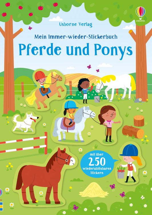 Usborne Stickerbuch Pferde und Ponys