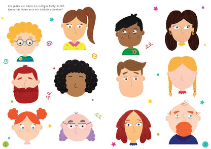 Usborne Mein Immer-wieder-Stickerbuch: Lustige Gesichter 3+